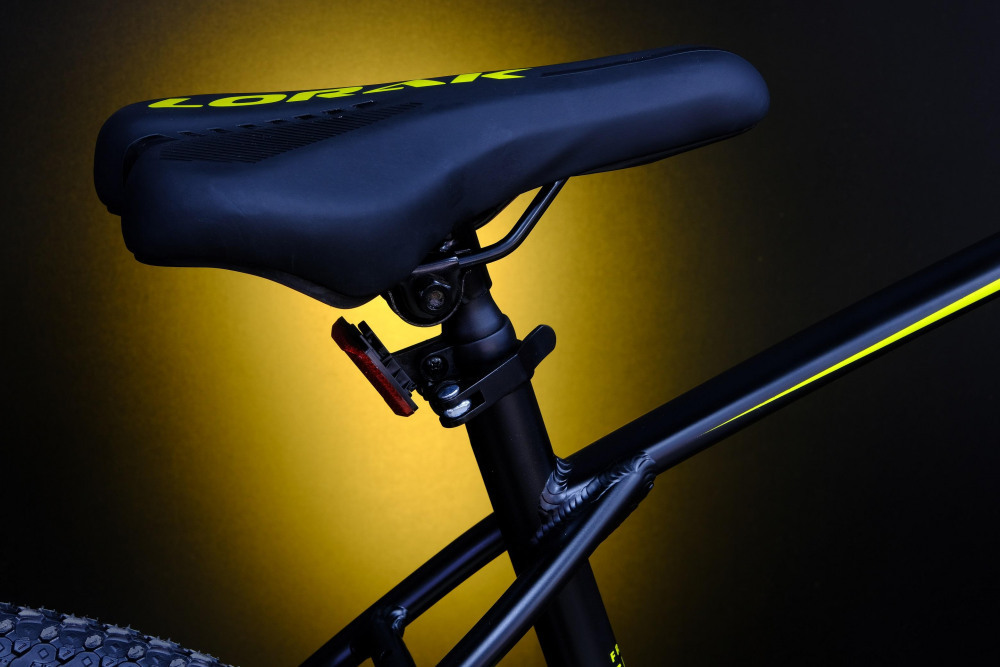 LORAK Safe 27,5 Prom Матовый Чёрный/Жёлтый