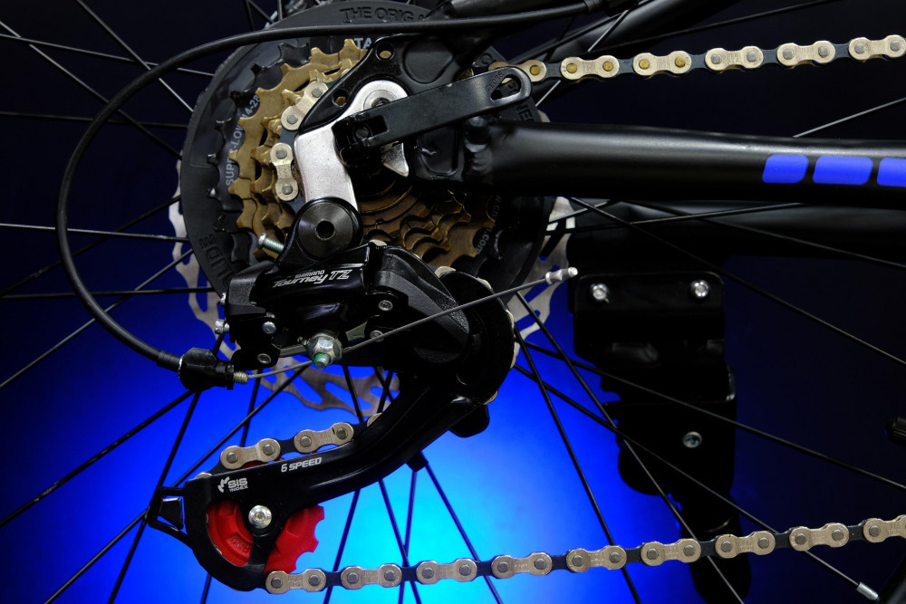 Lorak Race 24 Матовый Чёрный/Синий