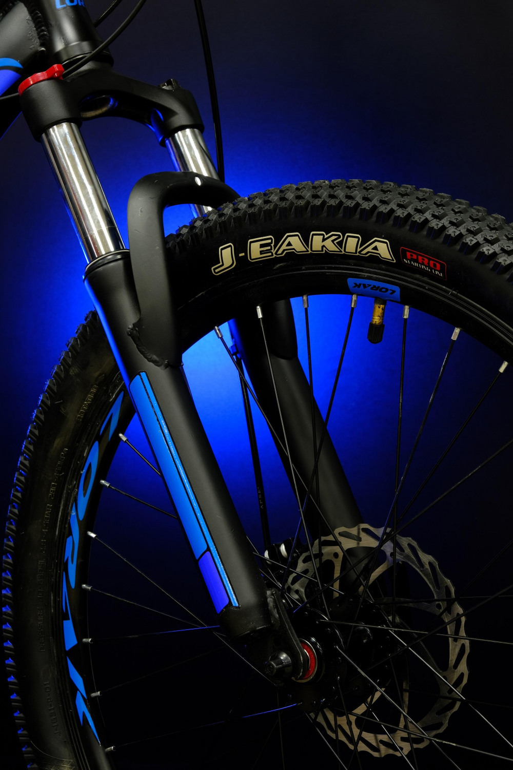 Lorak Race 24 Матовый Чёрный/Синий