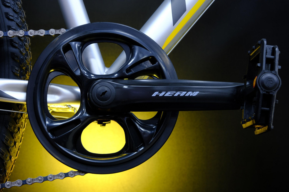 HEAM MATRIX 26 GIRL DISK Матовый Белый/Жёлтый рама 19 (на рост 171-182)