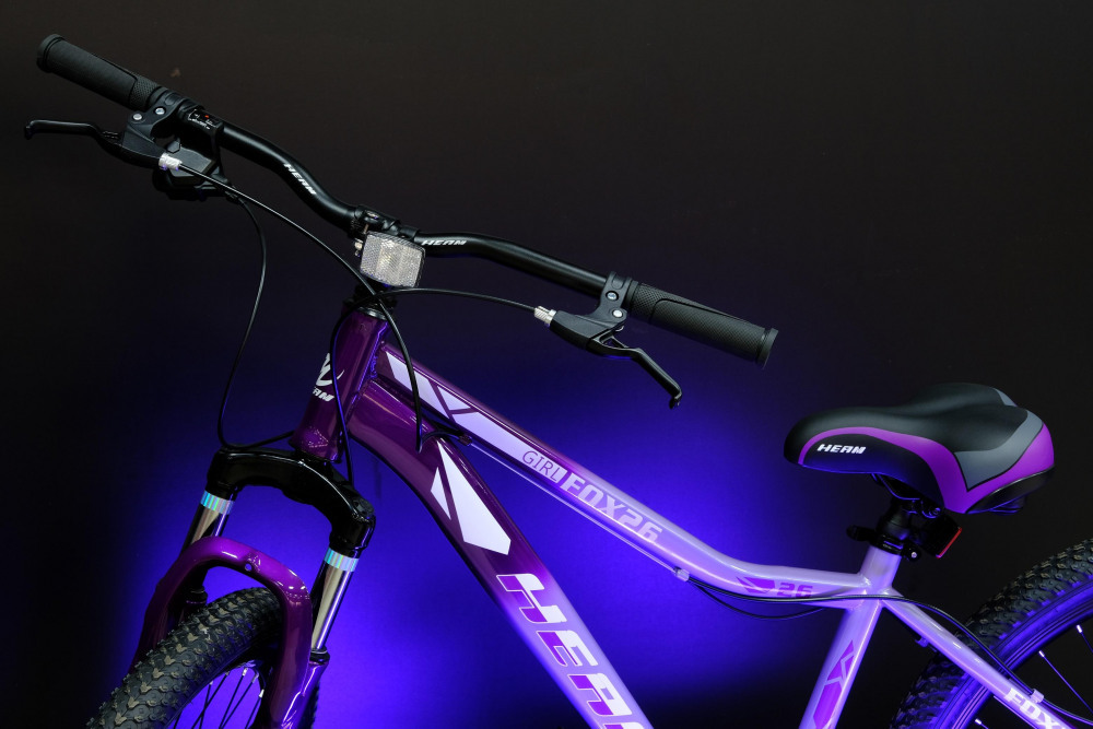 Heam FOX 26 Girl Серо/Фиолетовый рама 15 (на рост 141-160)