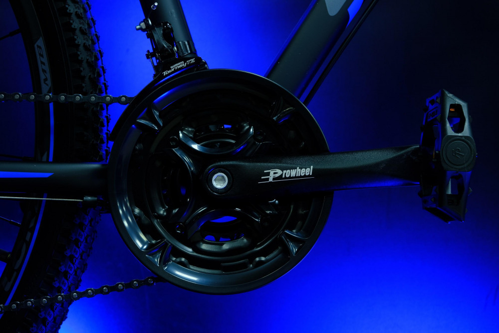 LORAK M-07 Prom Матовый Чёрный/Синий 21р (на рост 183-190)