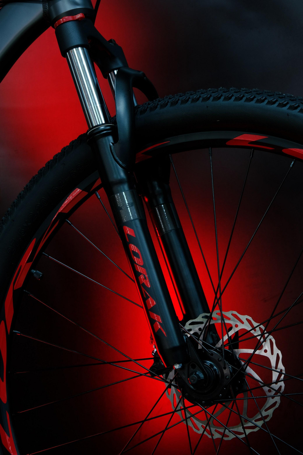 Lorak LX3 Матовый Серый/Красный рама 21 (на рост 183-190)