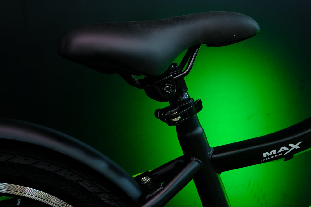 HEAM 18 FATBOY Disk Матовый Чёрный/Зелёный