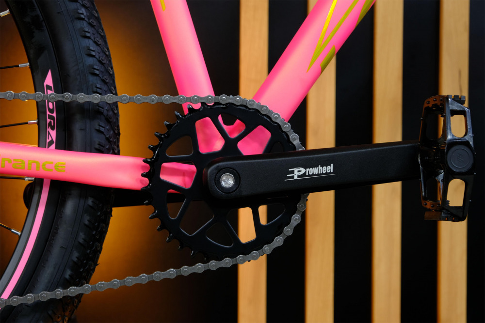 LORAK GLORY 250 HD Матовый Розовый/Золотой рама 19 (на рост 171-182)