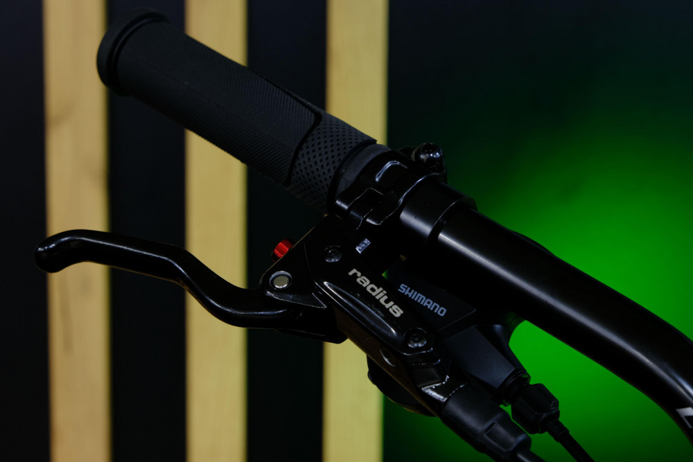 LORAK RACE 27,5 HD Матовый Чёрный/Зелёный